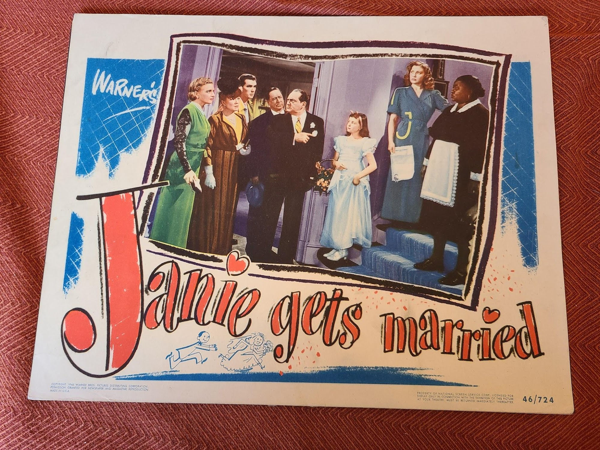 Janie Gets Married 1946 General Lobby Cards