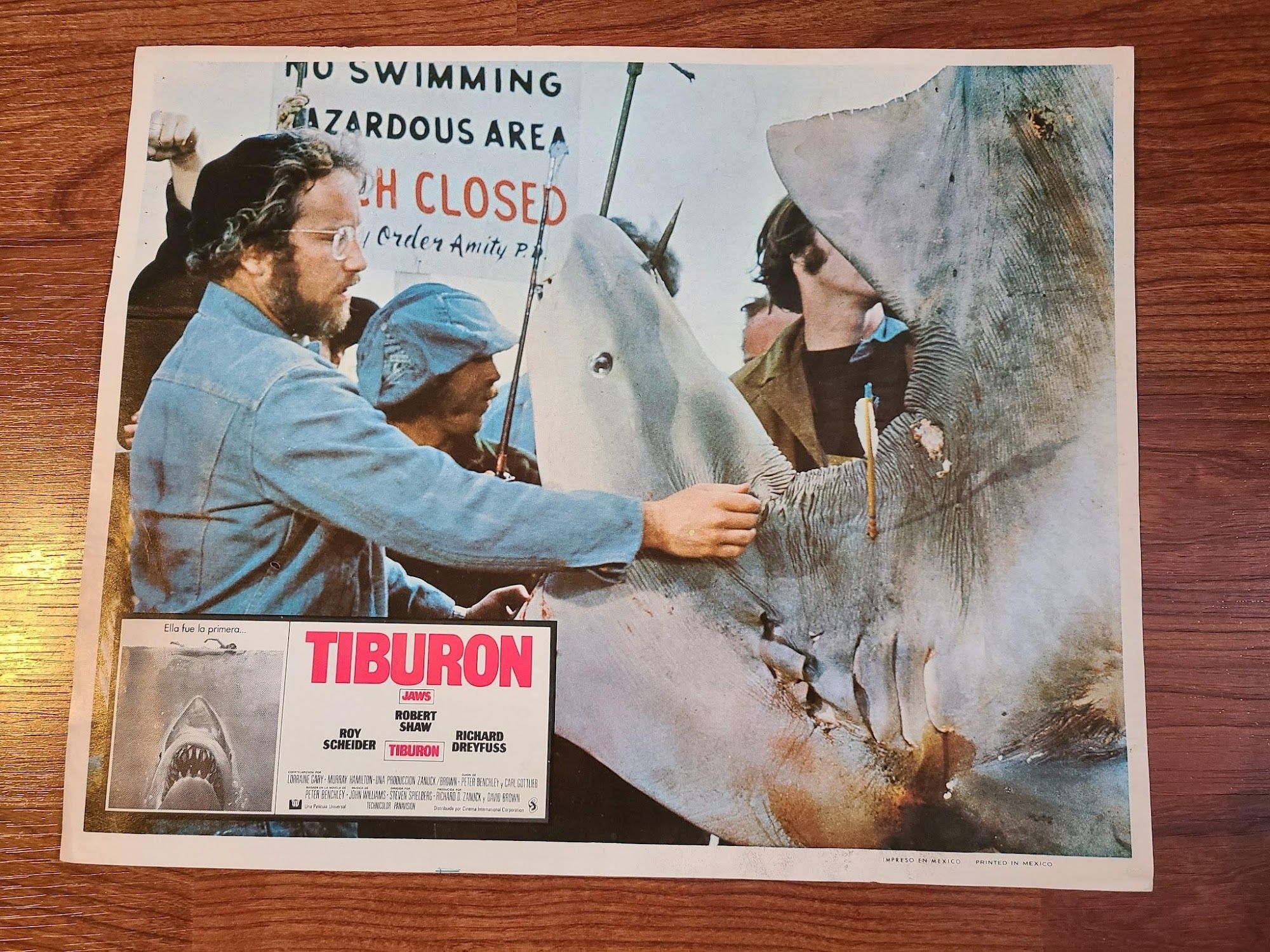 Jaws 1975 General Lobby Cards
