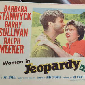 Jeopardy 1953 General Lobby Cards