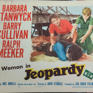 Jeopardy 1953 General Lobby Cards