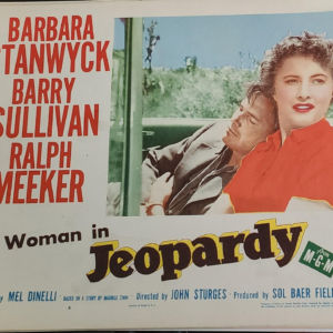 Jeopardy 1953 General Lobby Cards