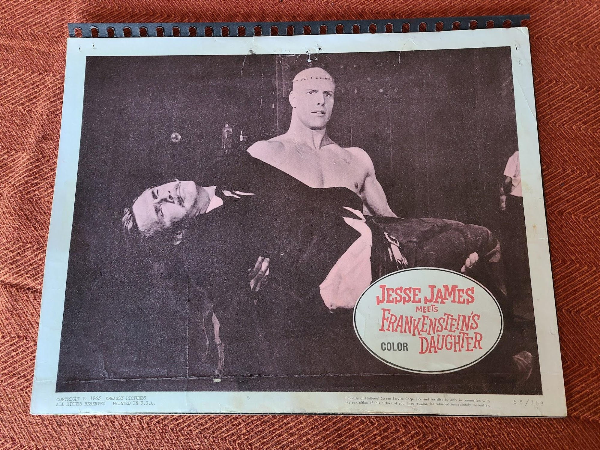 Jesse James meets Frankenstein's Daughter 1965 Scifi/Horror