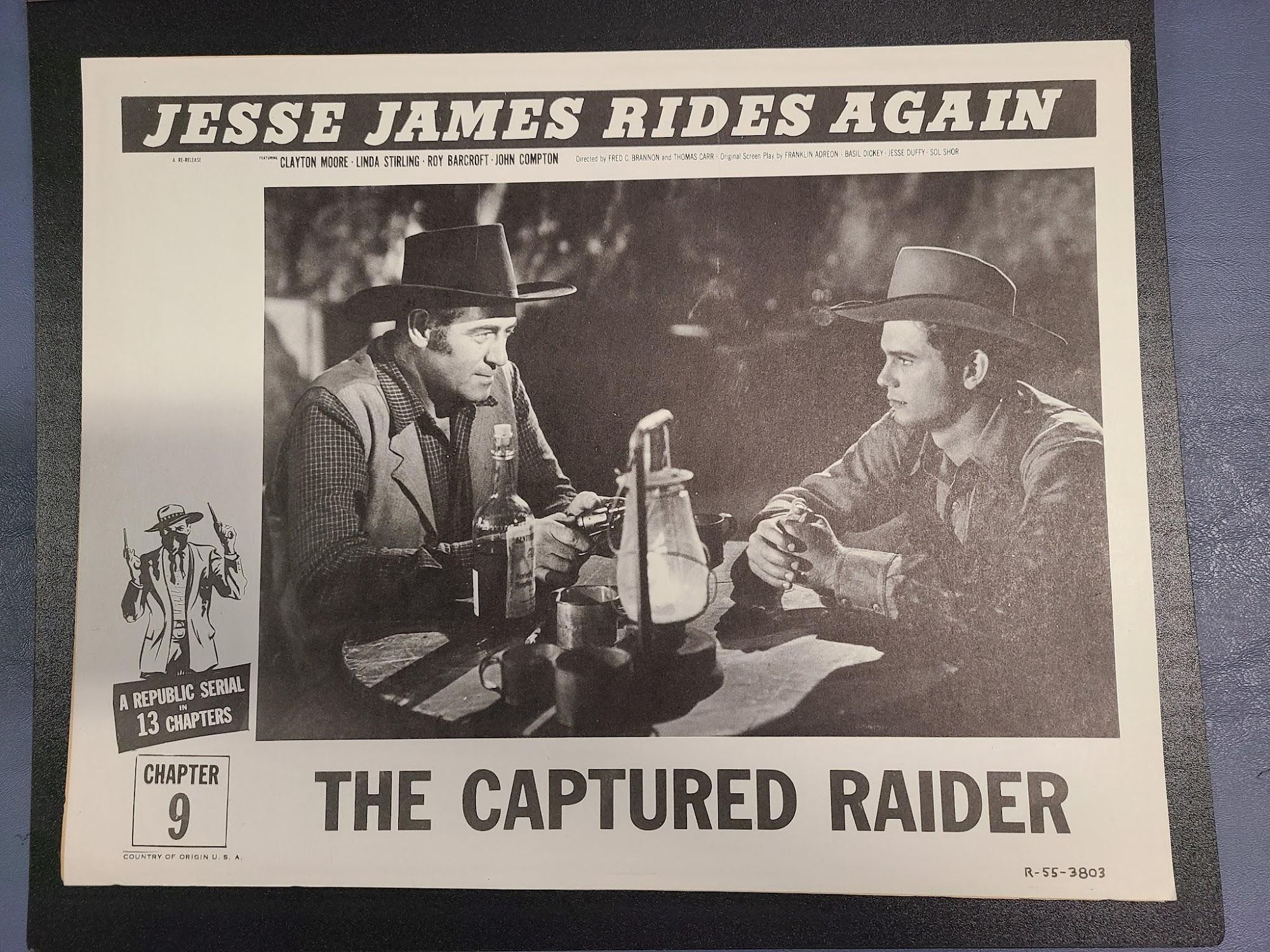 Jesse James Rides Again 1947 Serial Lobby Cards