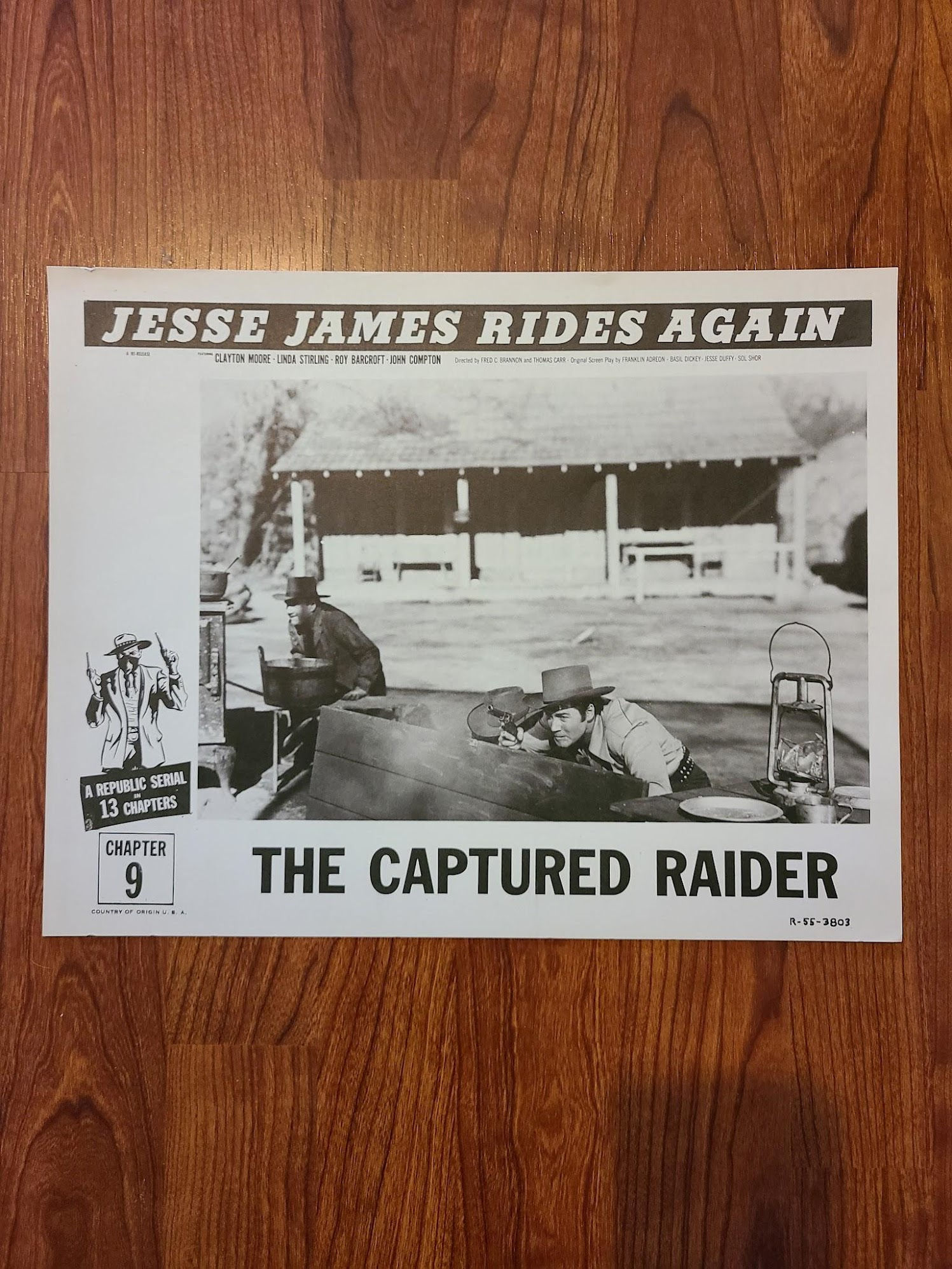 Jesse James Rides Again 1947 Serial Lobby Cards