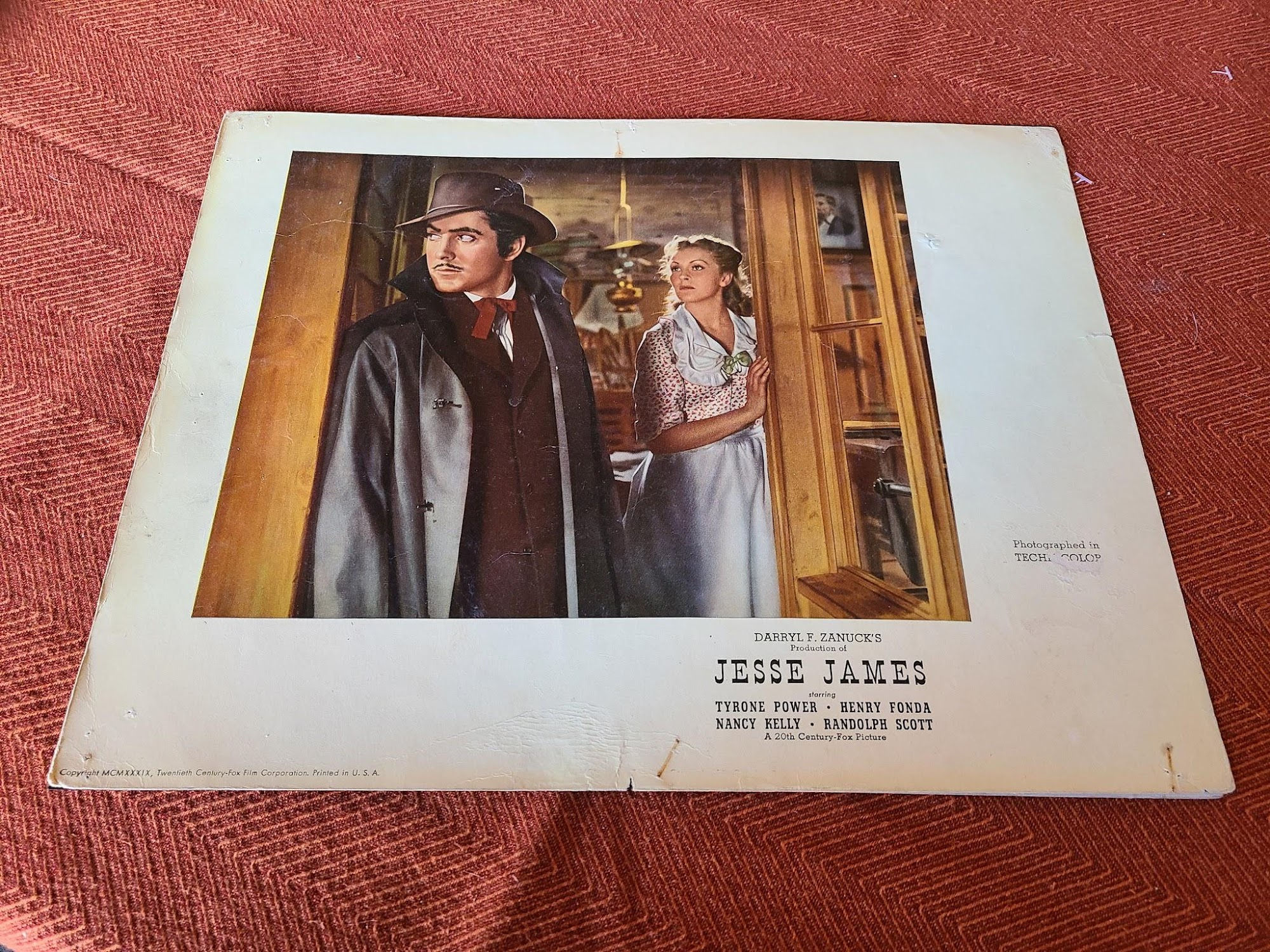 Jesse James 1939 Western Lobby Cards