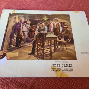 Jesse James 1939 Western Lobby Cards