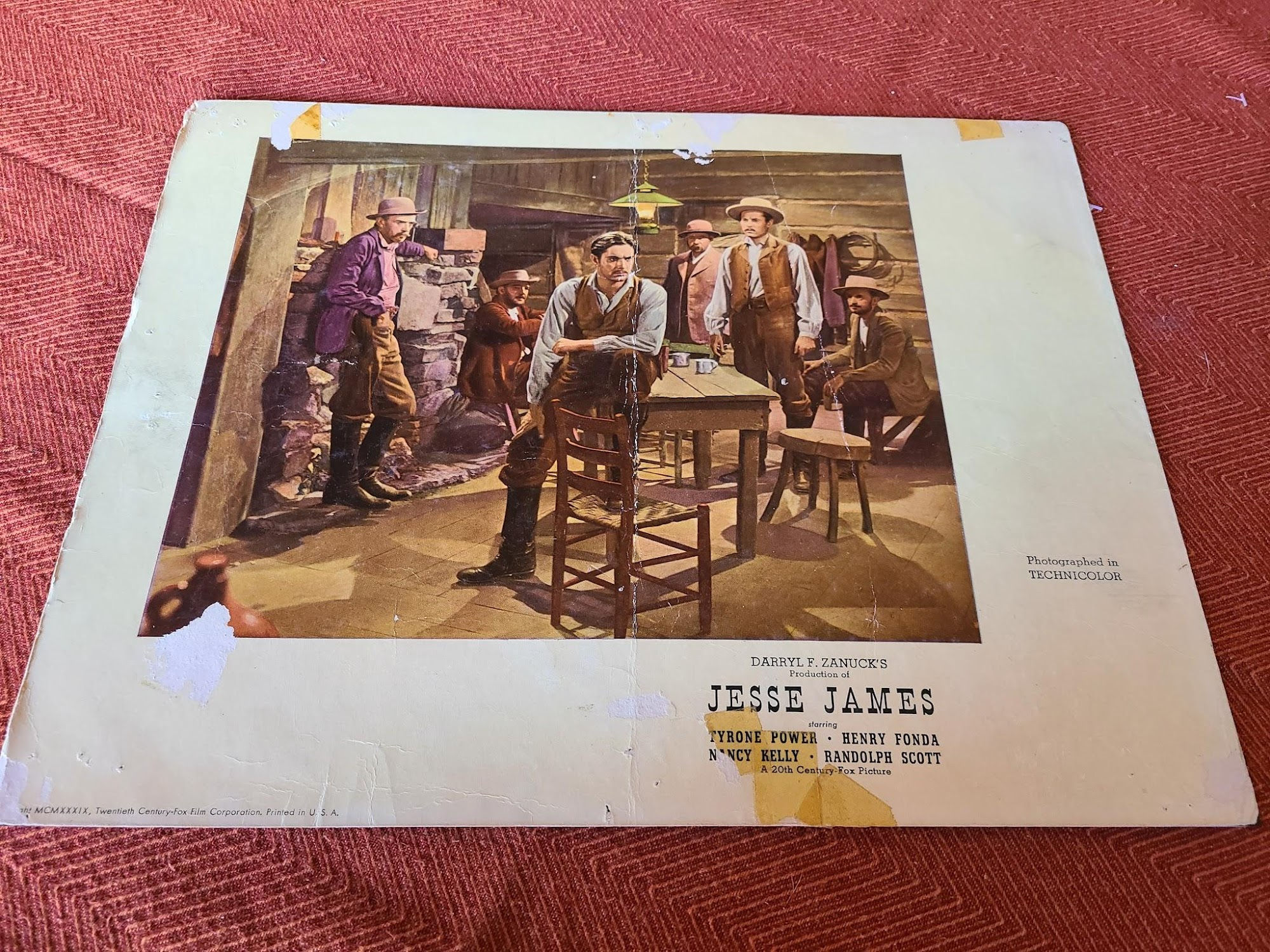 Jesse James 1939 Western Lobby Cards
