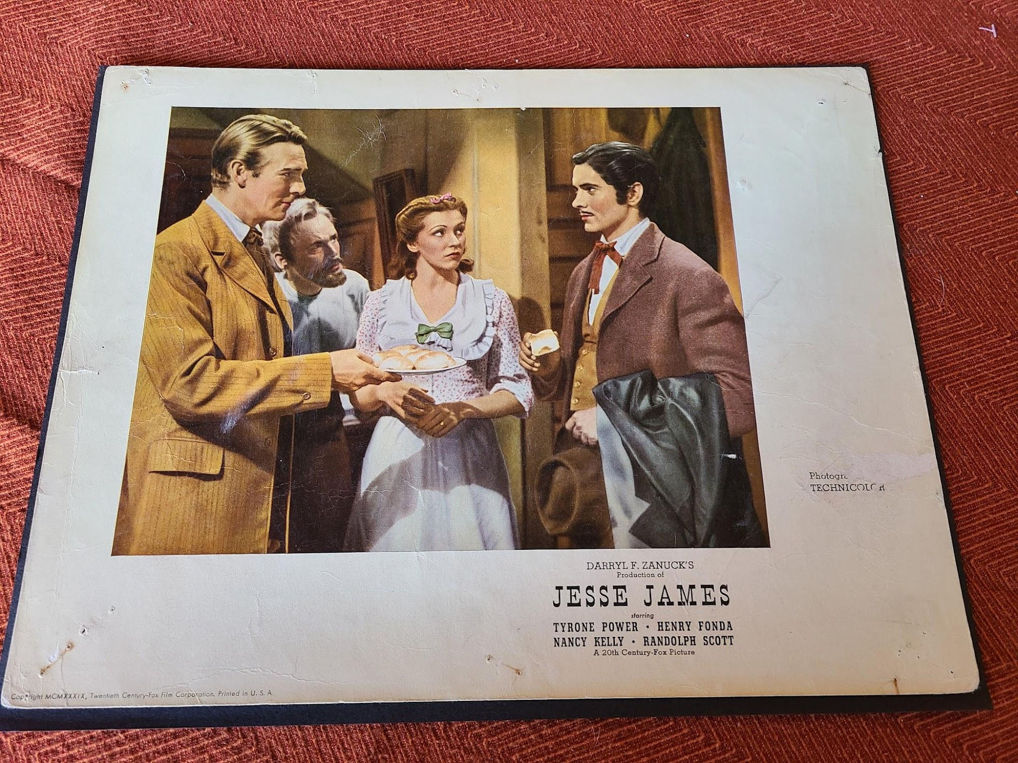 Jesse James 1939 Western Lobby Cards