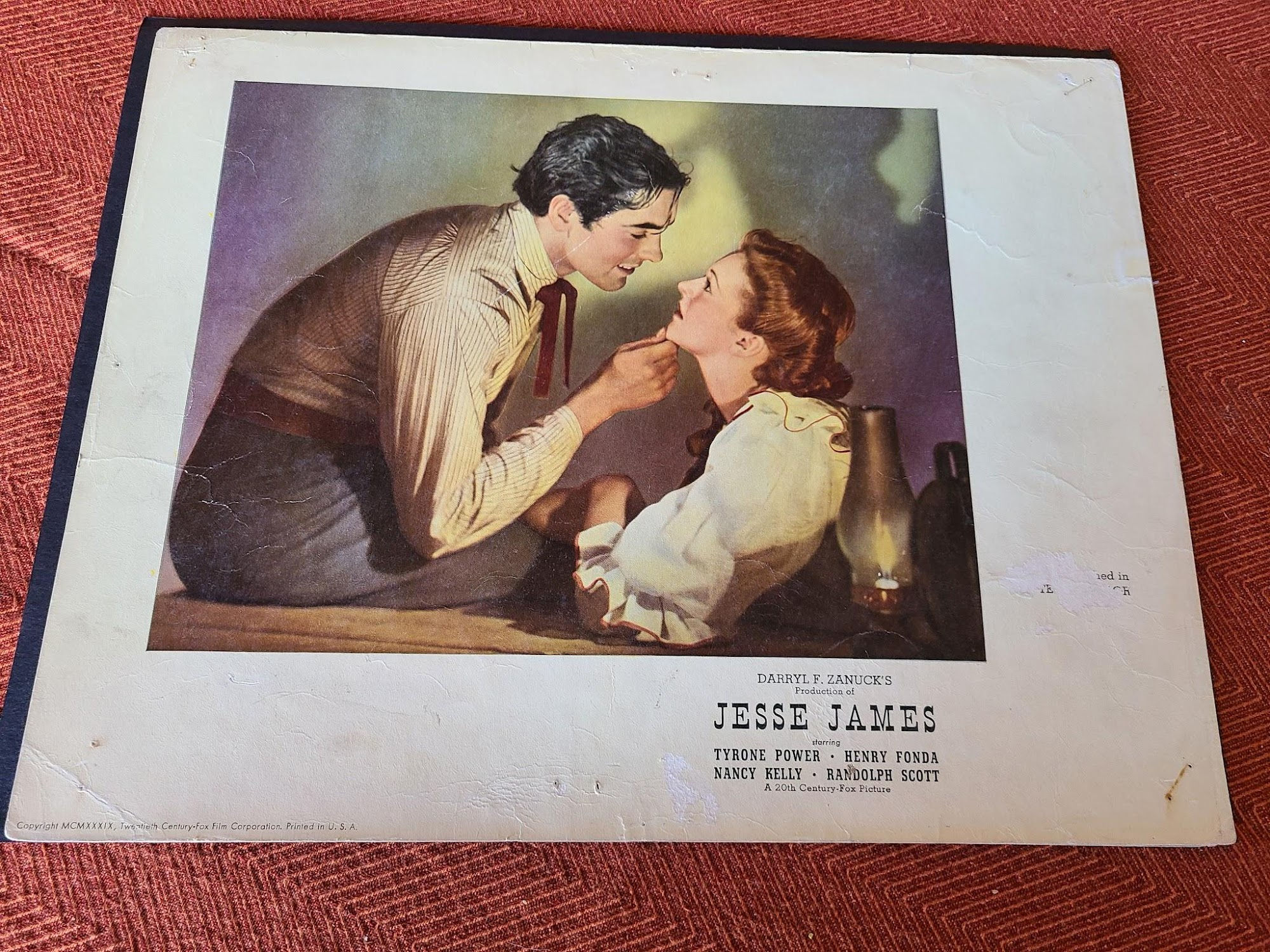 Jesse James 1939 Western Lobby Cards