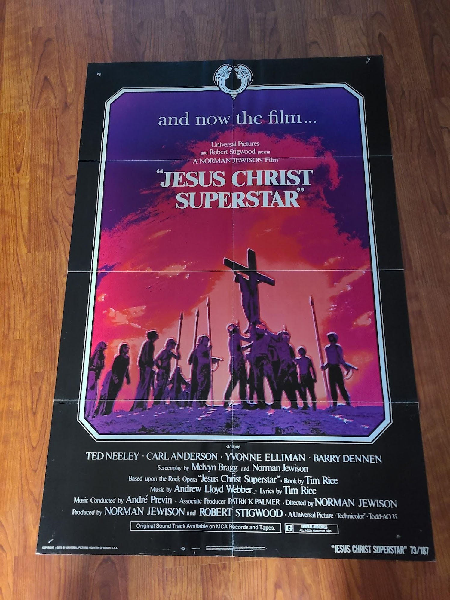 Jesus Christ Superstar 1973 1 Sheets/US