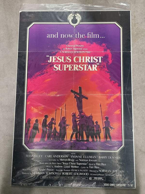 Jesus Christ Superstar 1973 1 Sheets/US