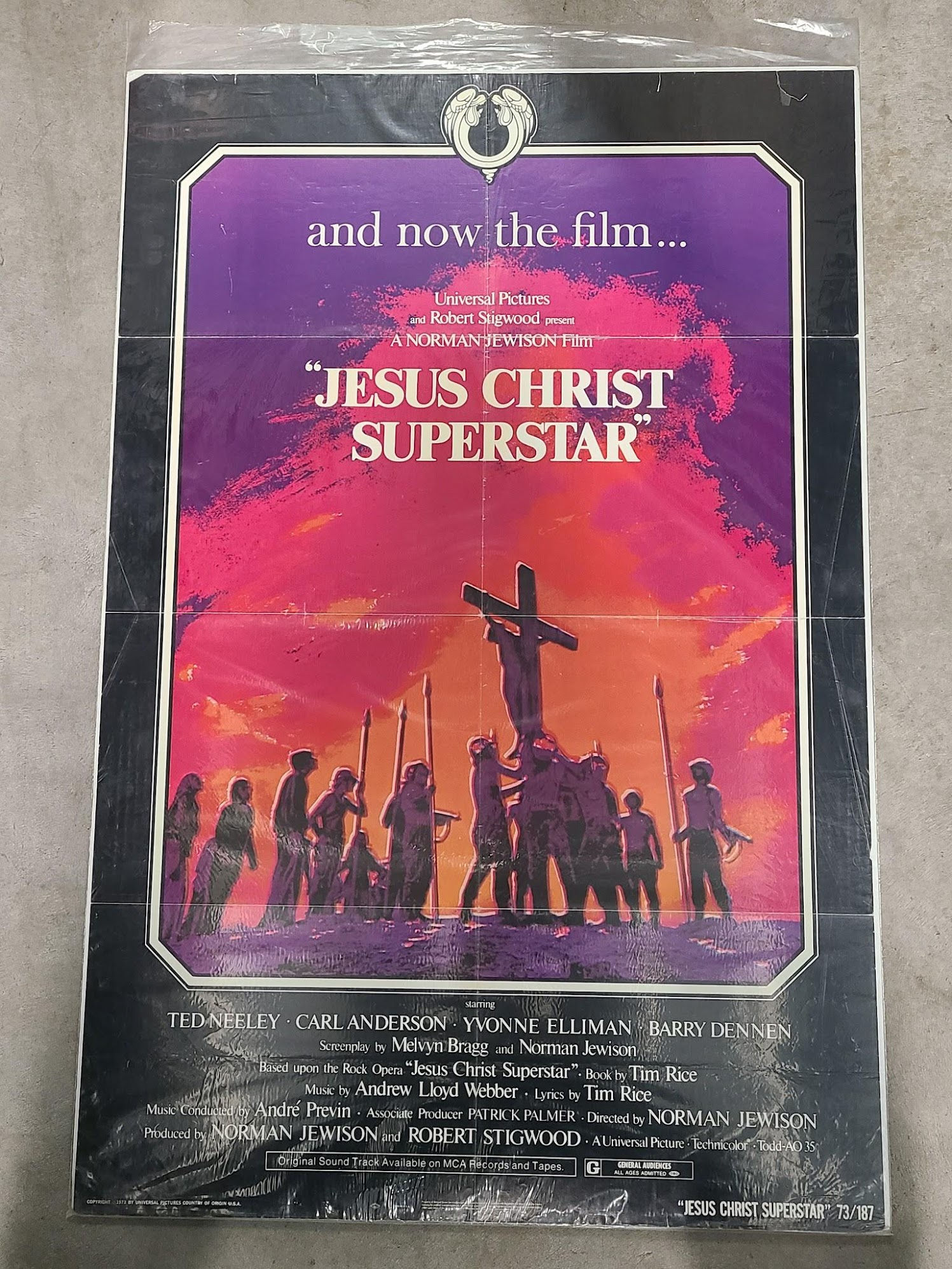 Jesus Christ Superstar 1973 1 Sheets/US