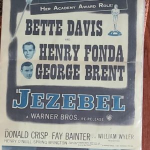 Jezebel 1938 Inserts