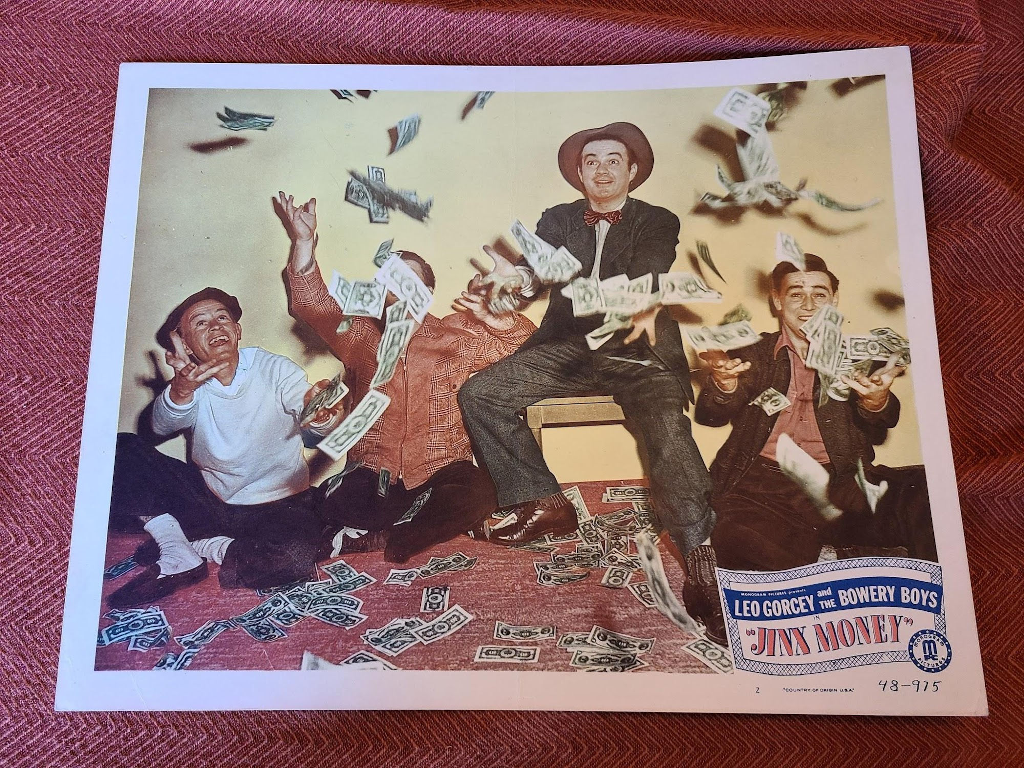 Jinx Money 1948 General Lobby Cards