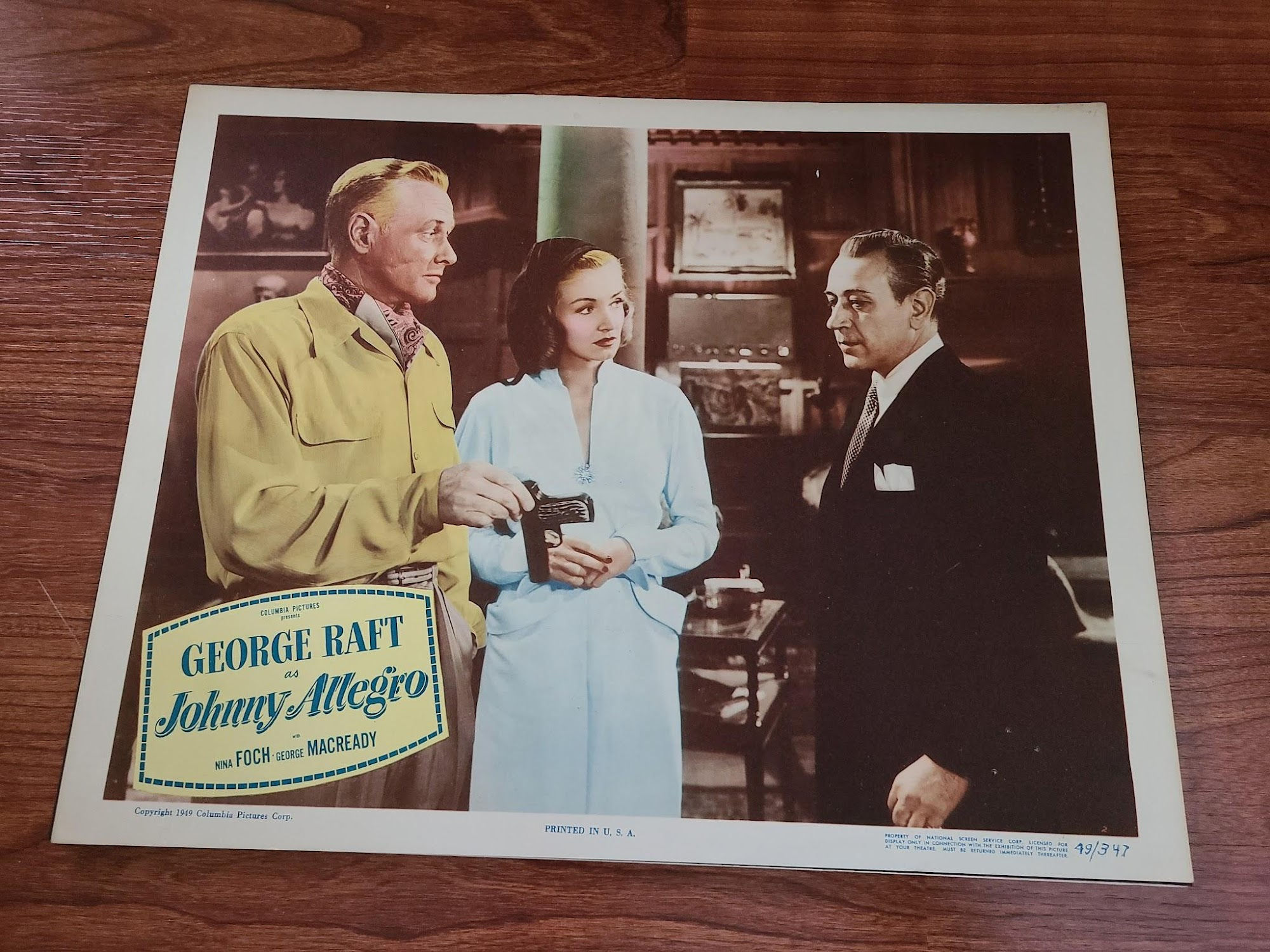 Johnny Allego 1949 General Lobby Cards