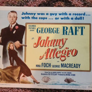 Johnny Allegro 1949 Title Cards