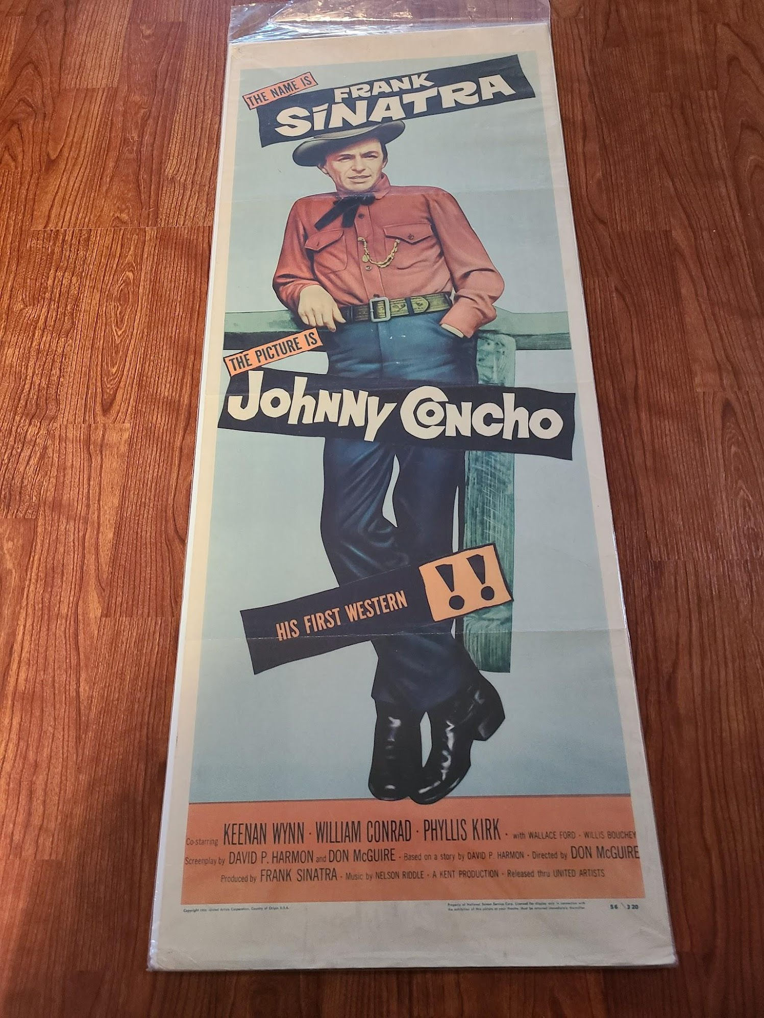 Johnny Concho 1956 Inserts
