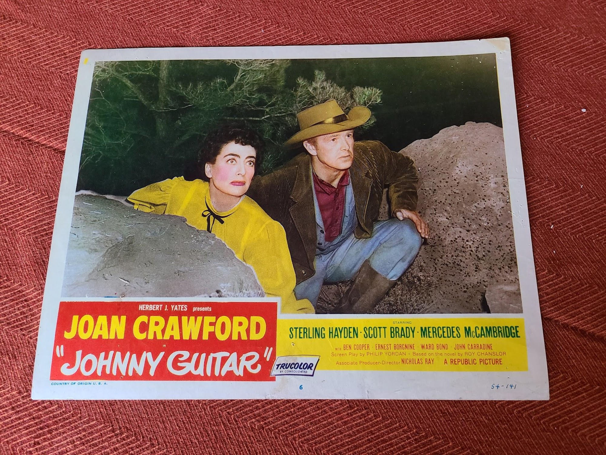 Johnny Guitar 1954 Western Lobby Cards