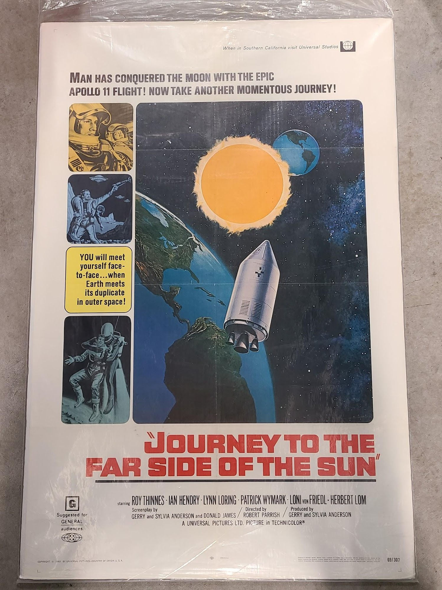 Journey To The Far Side Of The Sun 1969 1 Sheets/US