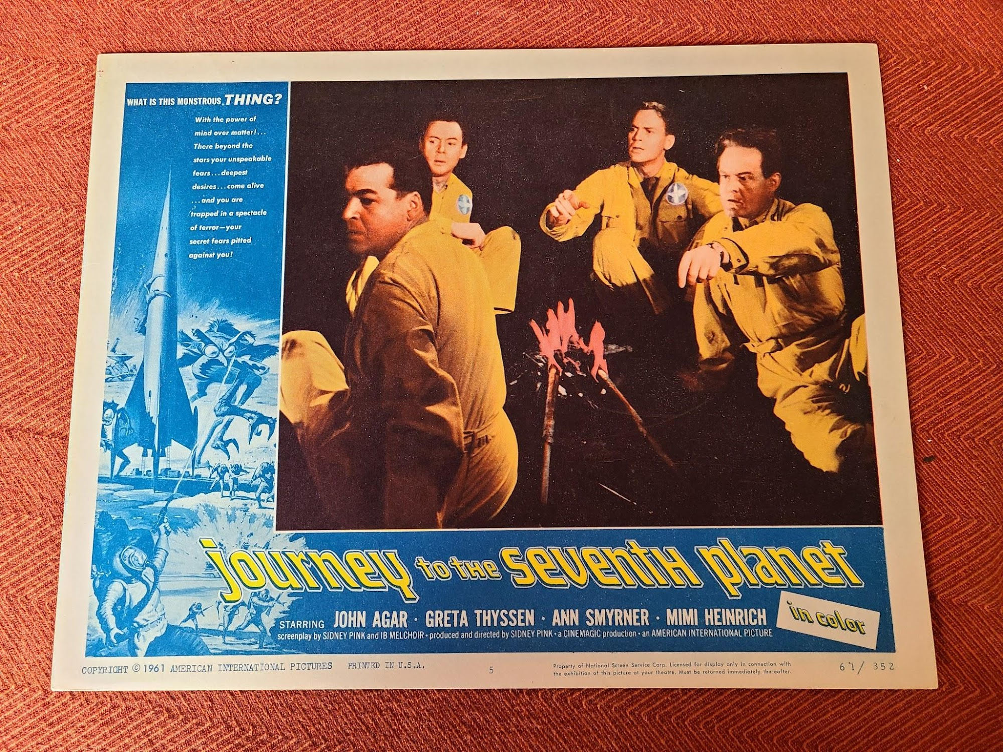 Journey To The Seventh Planet 1962 Scifi/Horror
