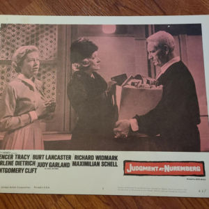 Judgement At Nuremberg 1961 General Lobby Cards