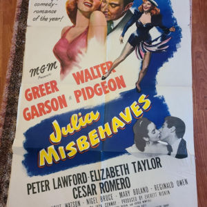 Julia Misbehaves 1948 1 Sheets/US