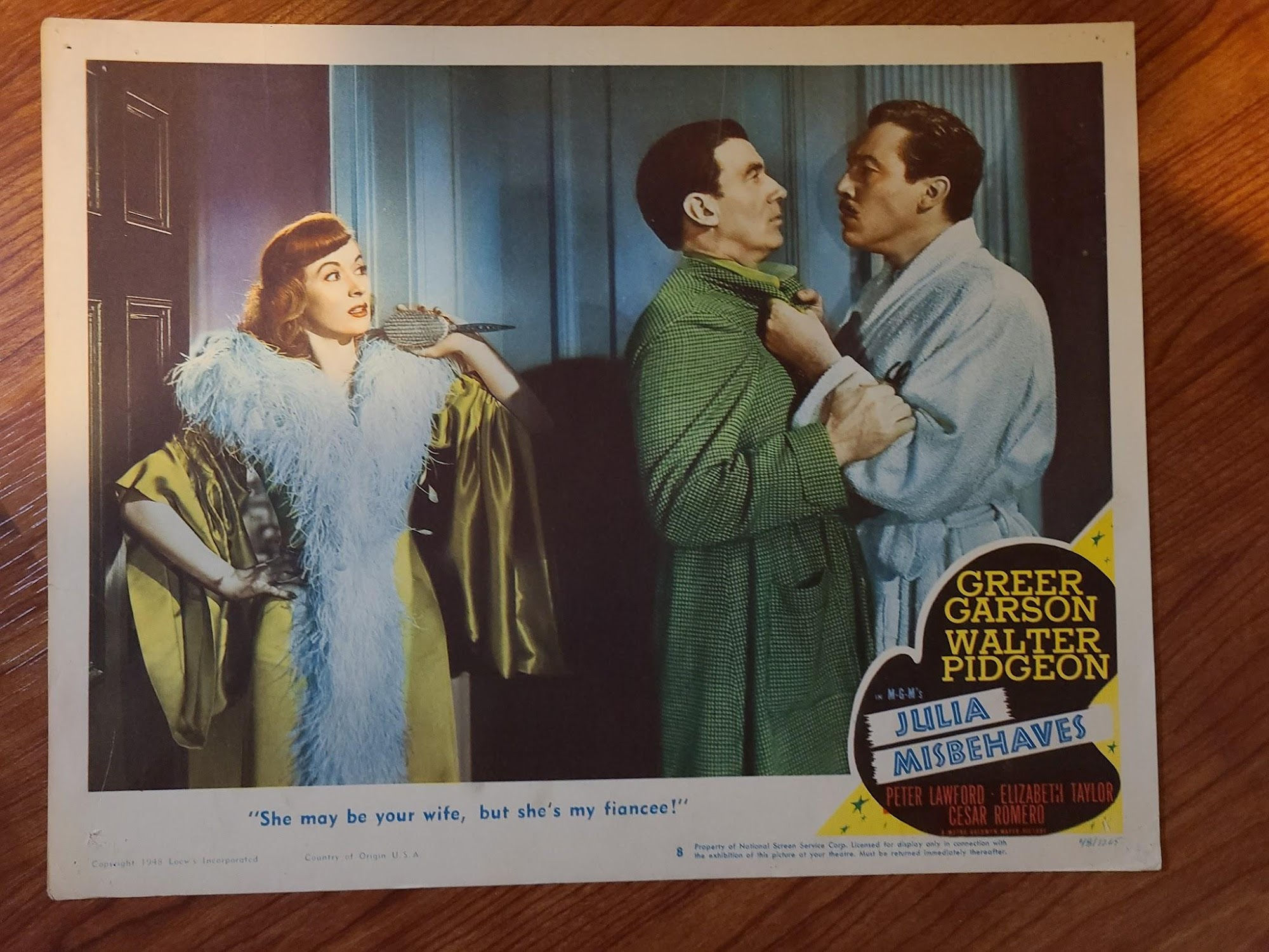 Julia Misbehaves 1948 General Lobby Cards