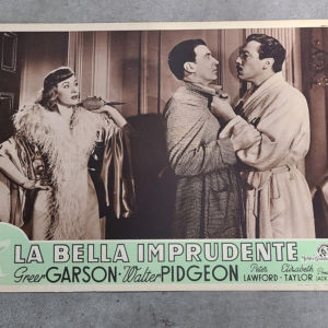 Julia Misbehaves 1948 Italian Cards