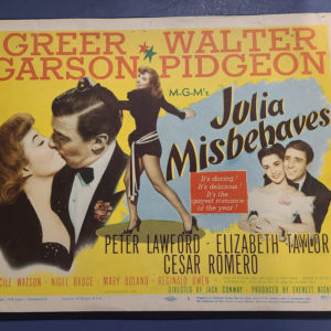 Julia Misbehaves 1948 Title Cards