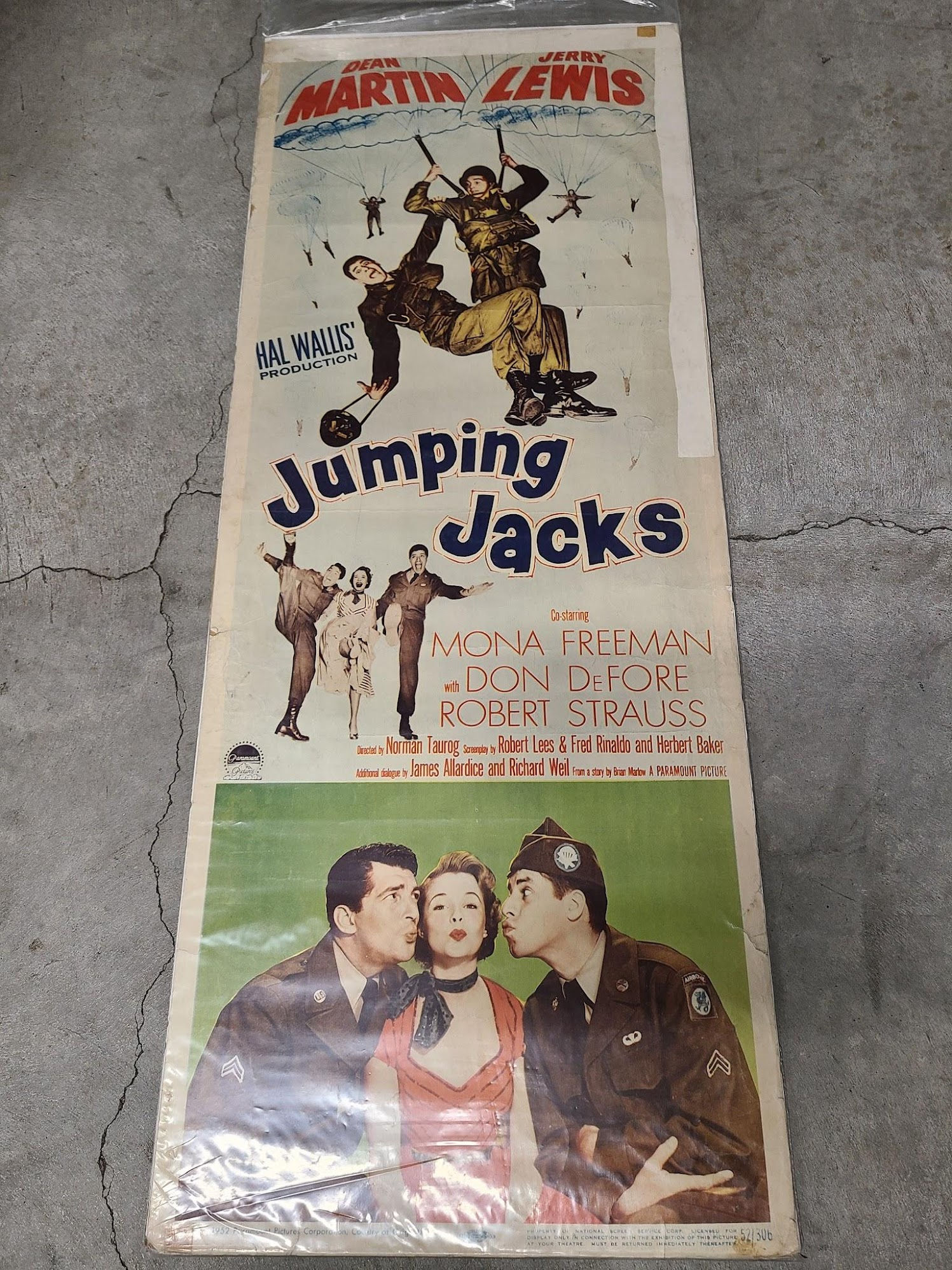 Jumping Jacks 1952 Inserts