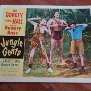 Jungle Gents 1954 General Lobby Cards