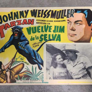 Jungle Jim 1948 Mexican Lobby Cards