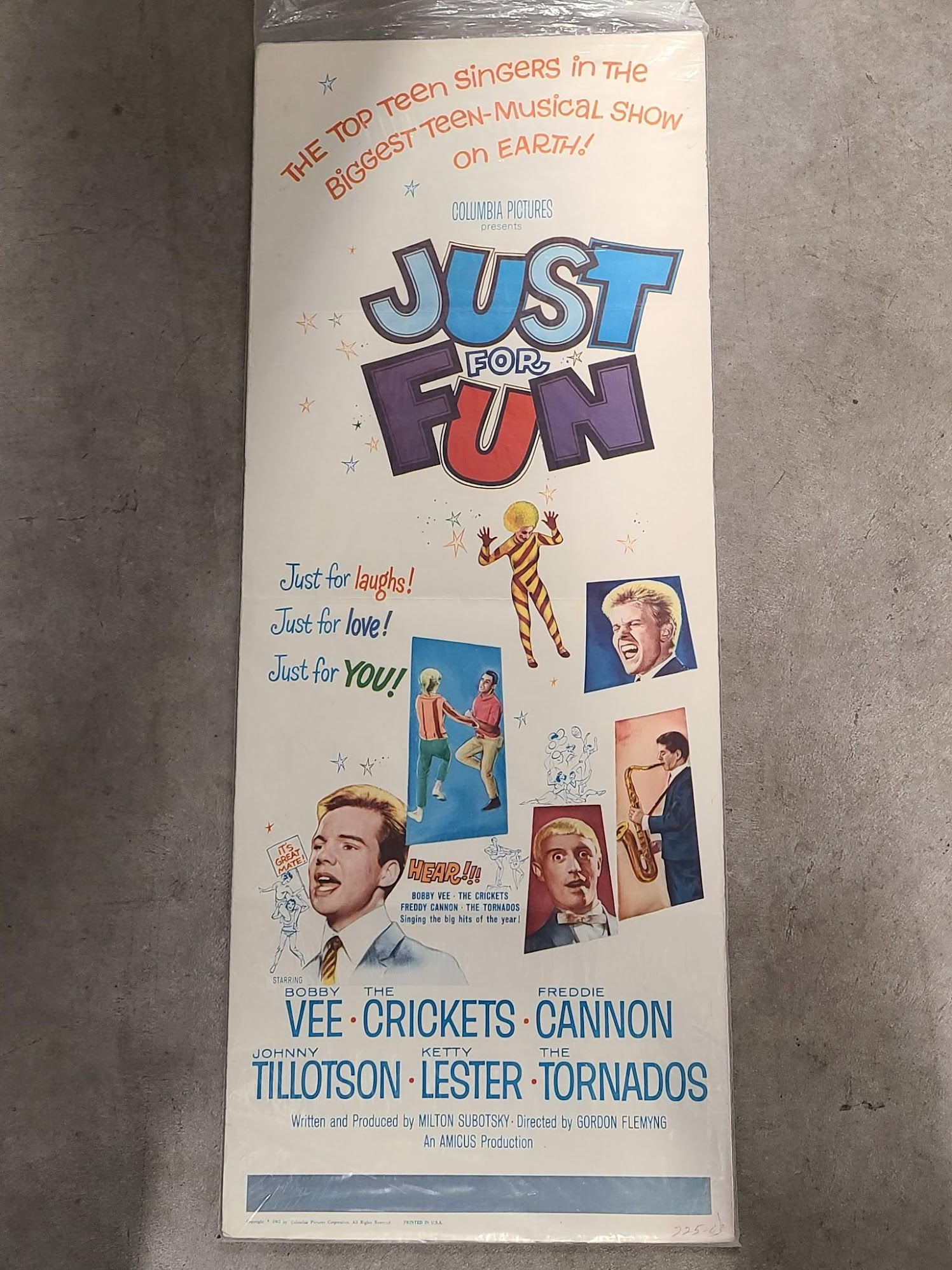Just For Fun 1963 Inserts