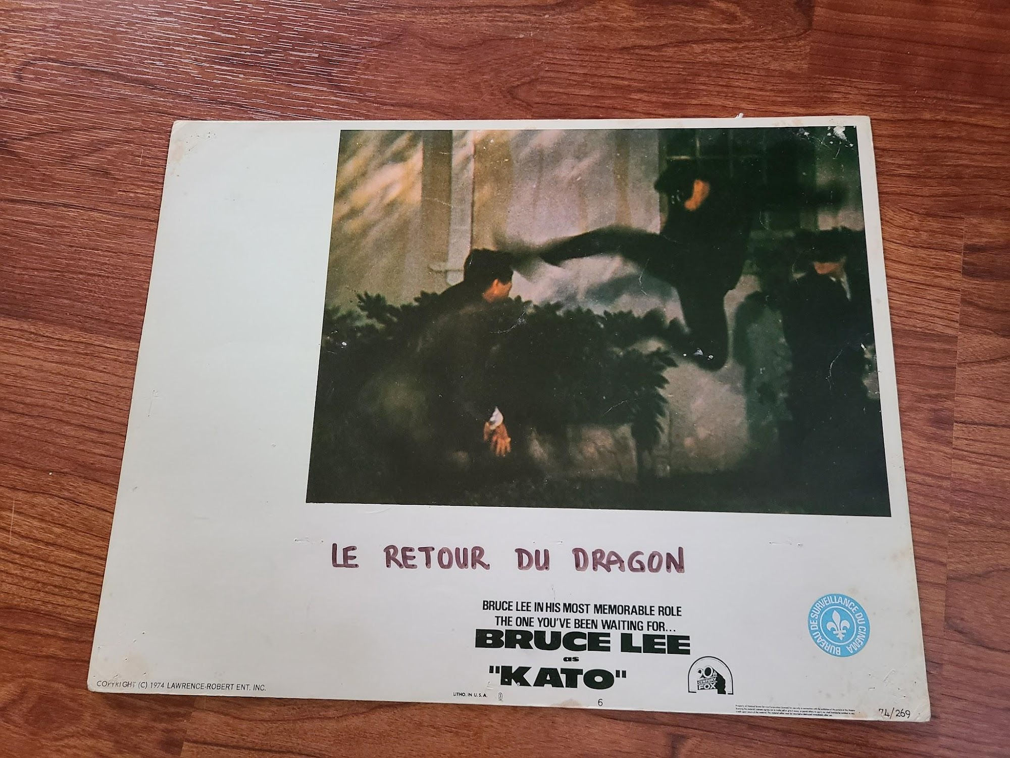 Kato/ The Green Hornet 1974 General Lobby Cards