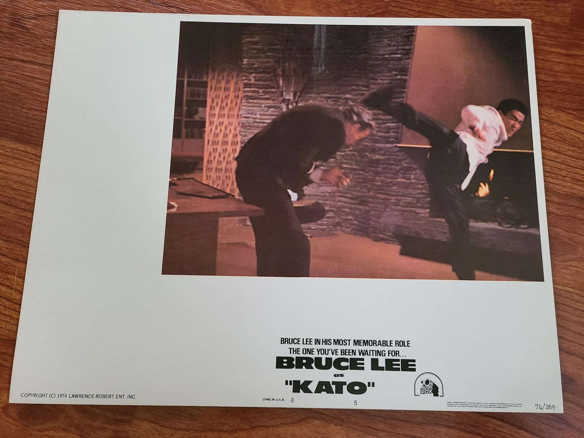 Kato/ The Green Hornet 1974 General Lobby Cards
