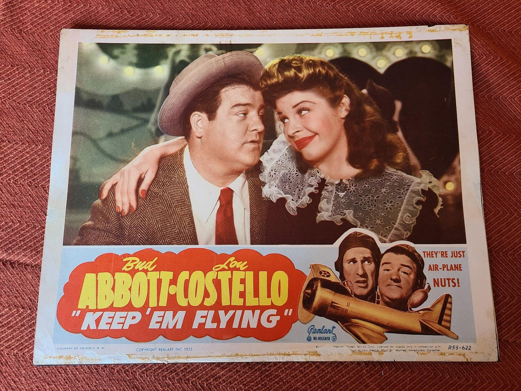 Keep 'Em Flying 1941 General Lobby Cards
