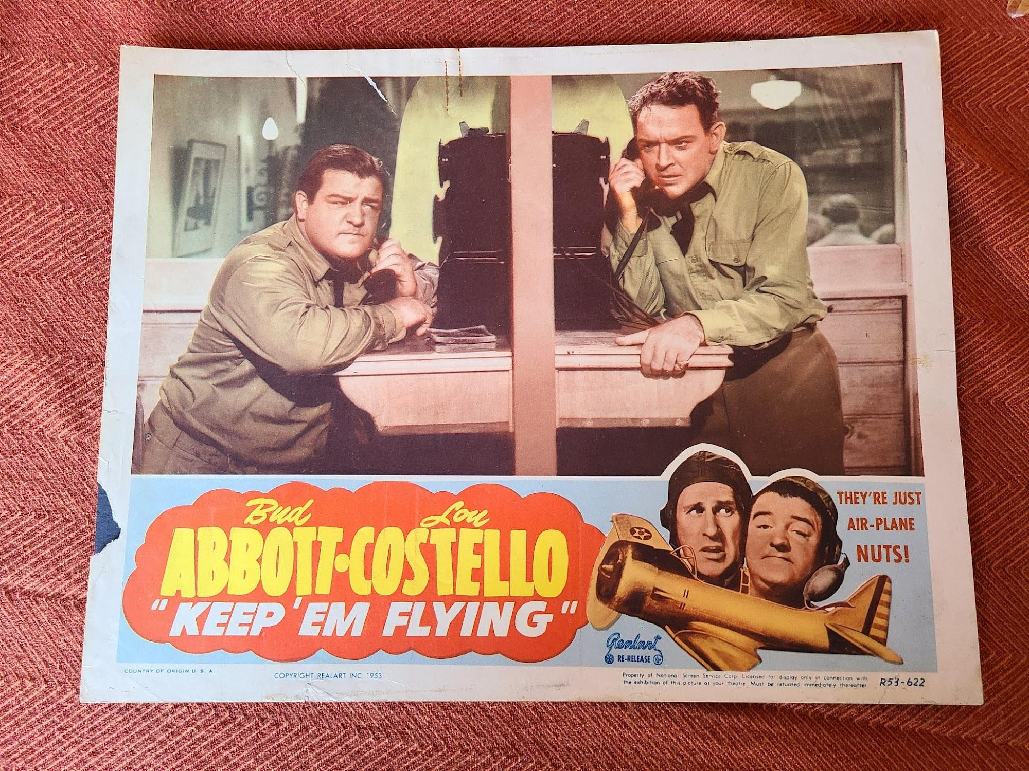 Keep 'Em Flying 1941 General Lobby Cards