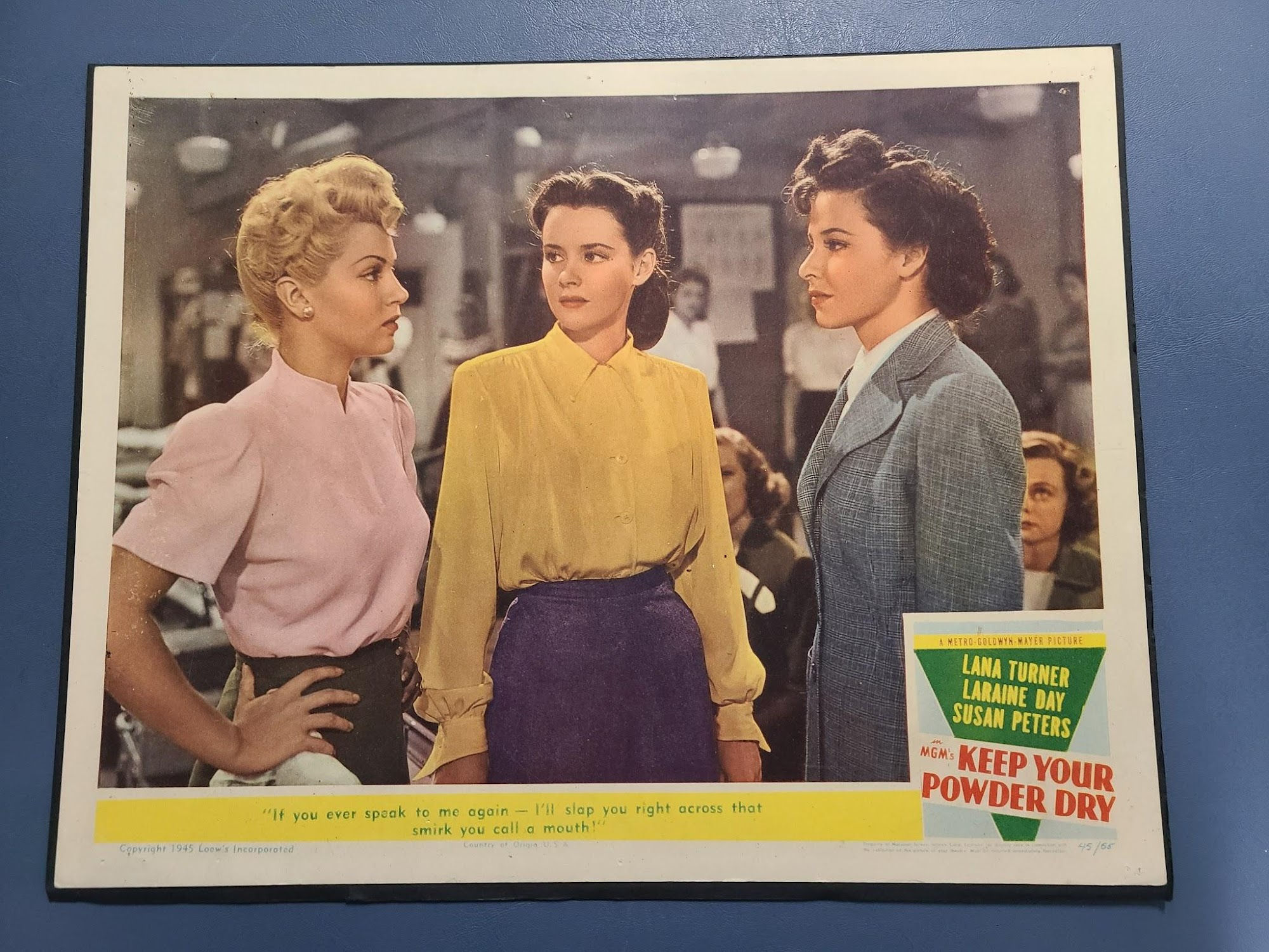 Keep Your Powder Dry 1945 General Lobby Cards