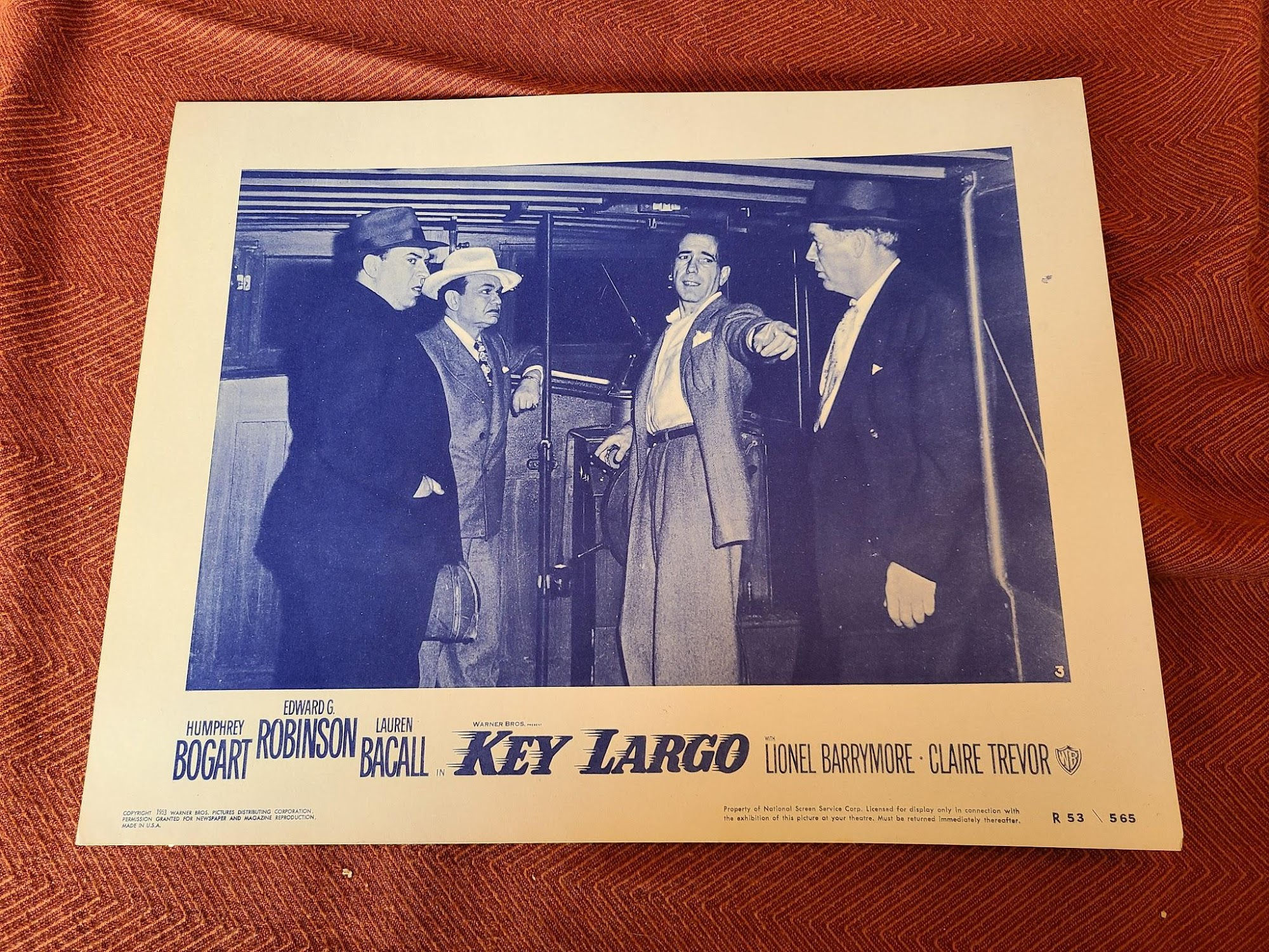 Key Largo 1948 General Lobby Cards