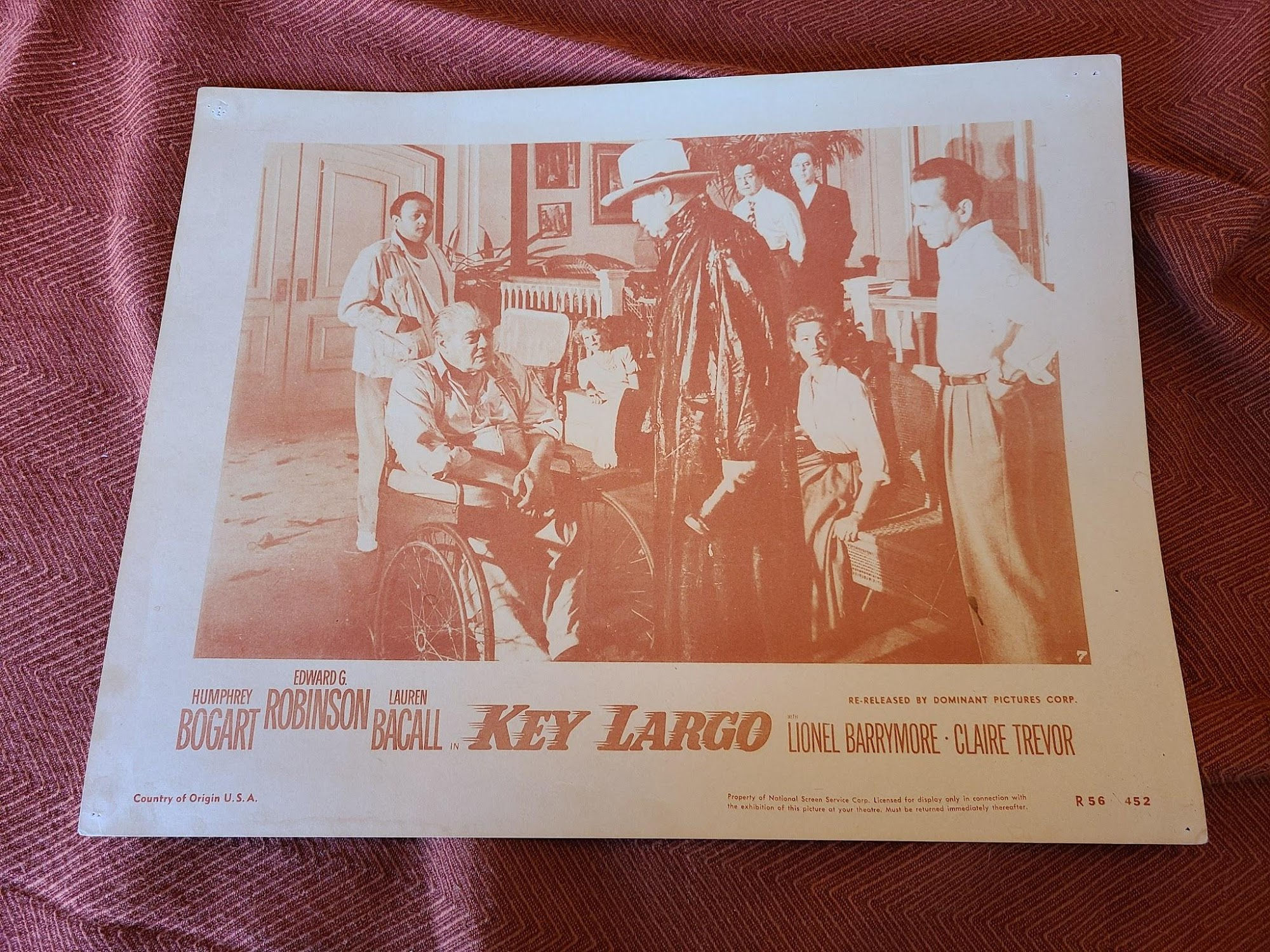 Key Largo 1948 General Lobby Cards
