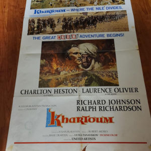 Khartoum 1966 1 Sheets/US