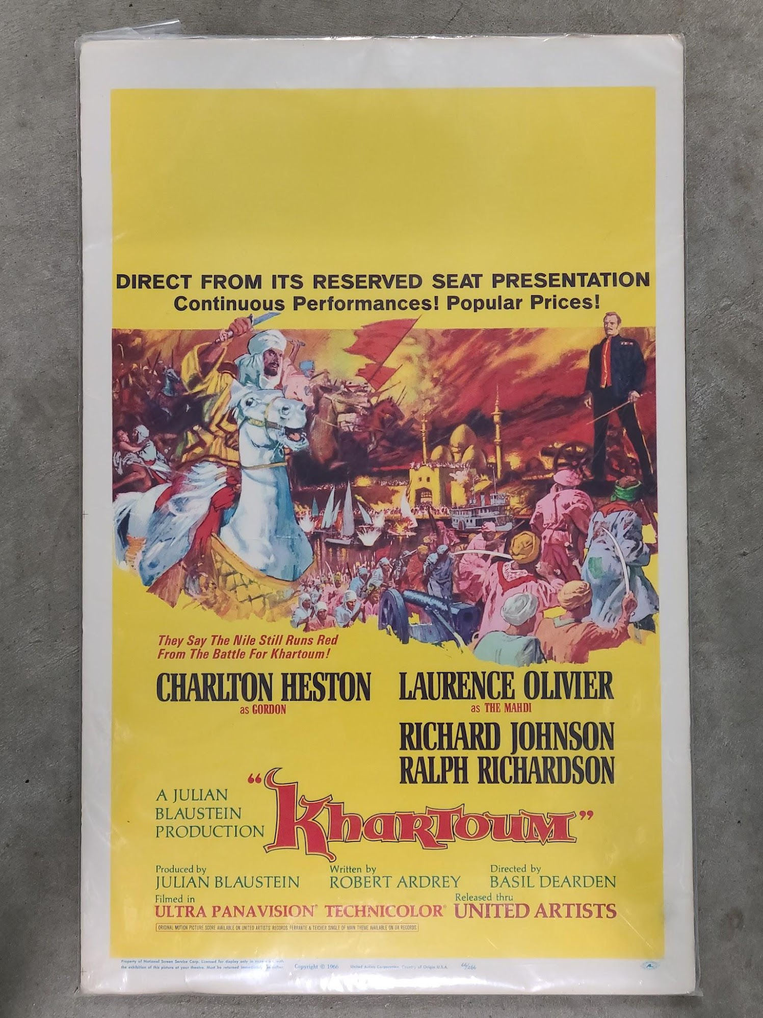 Khartoum 1966 Window Cards