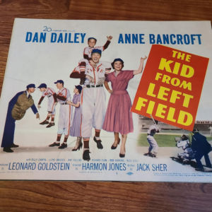 Kid From Left Field 1953 Title Cards