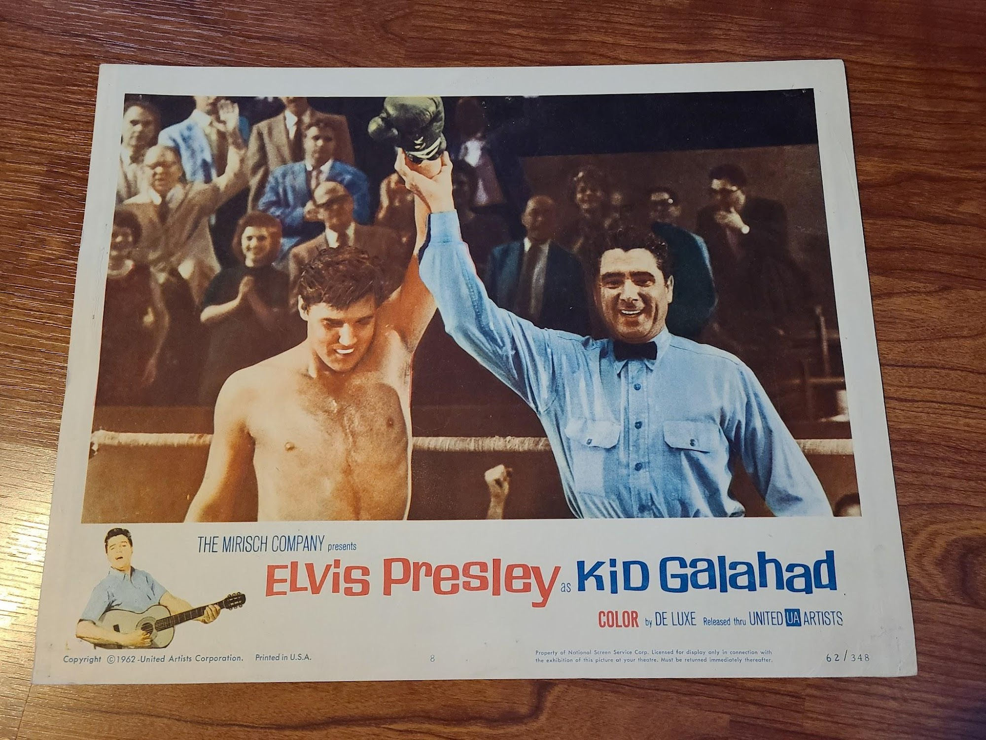 Kid Galahad 1962 General Lobby Cards