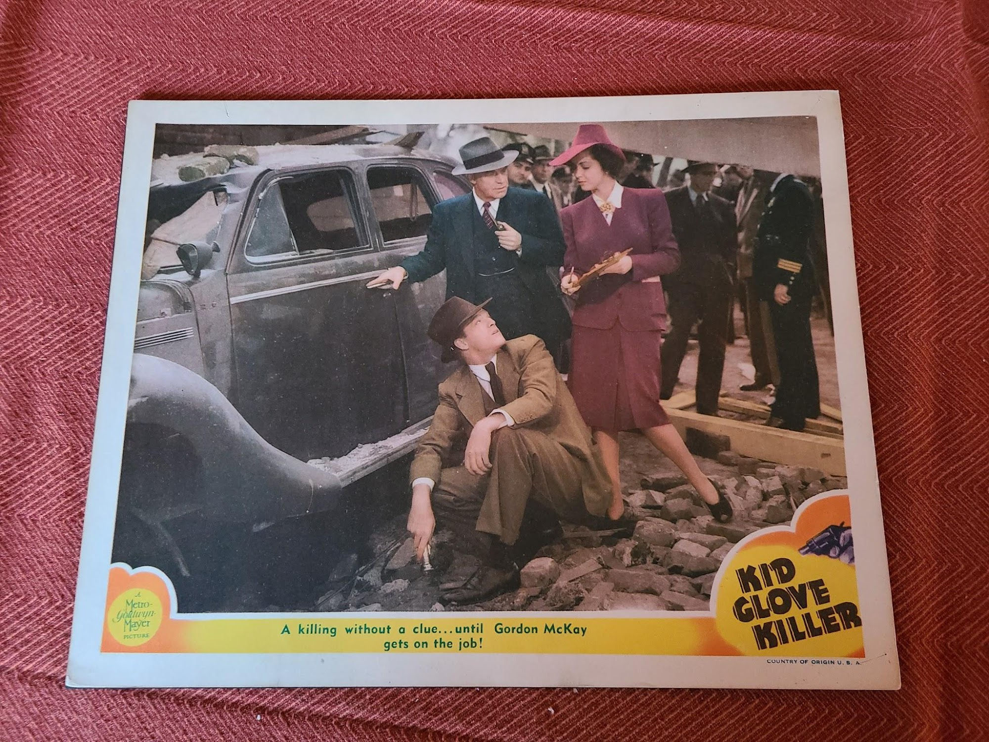 Kid Glove Killer 1942 General Lobby Cards