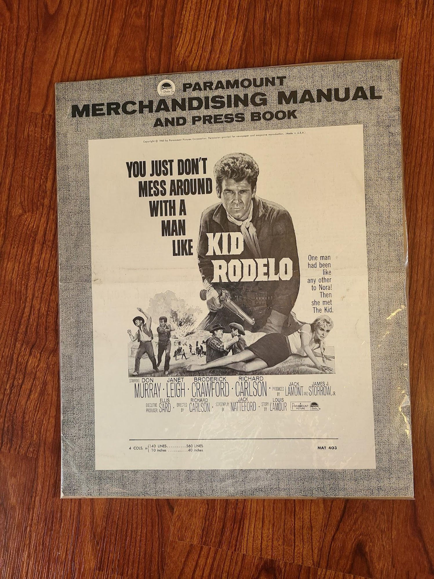 Kid Rodelo 1966 Press Books