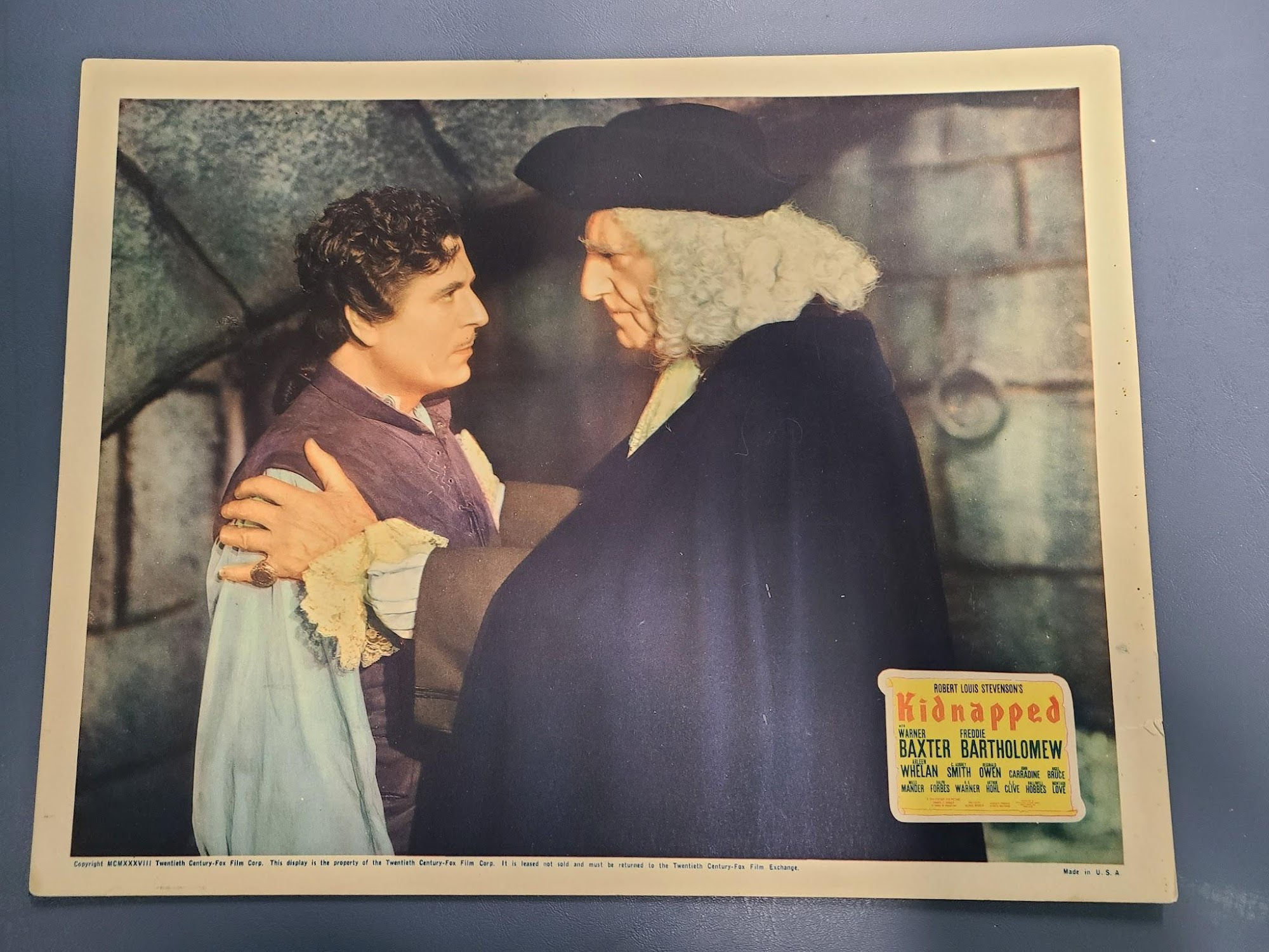 Kidnapped 1938 General Lobby Cards