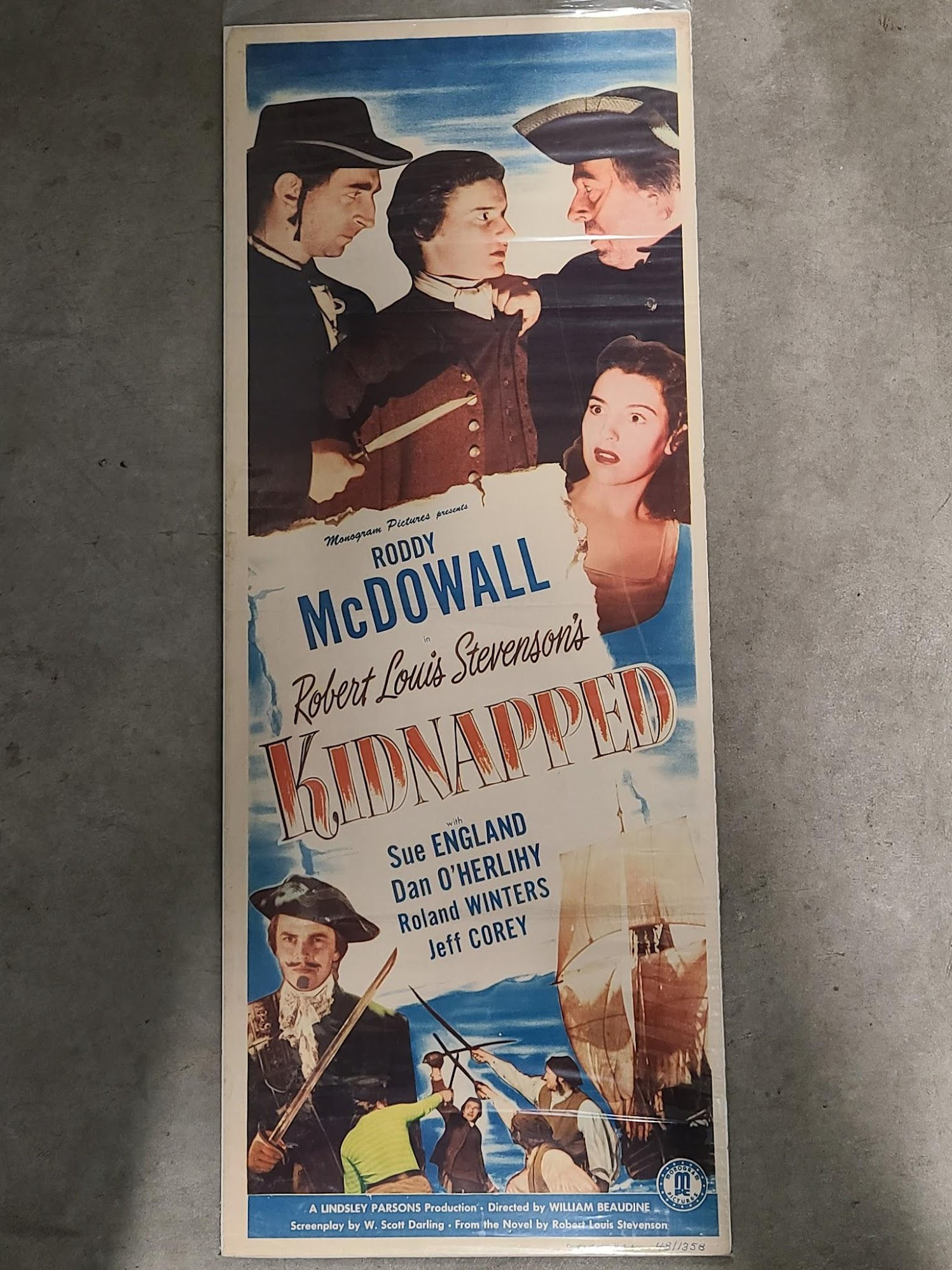 Kidnapped 1948 Inserts