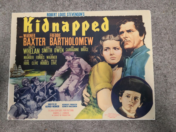 Kidnapped 1938 Title Cards