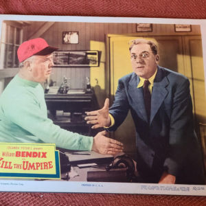 Kill The Umpire 1950 General Lobby Cards